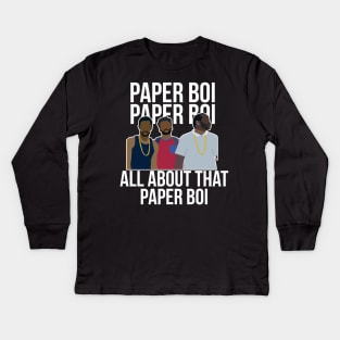 Atlanta - Paper Boi Kids Long Sleeve T-Shirt